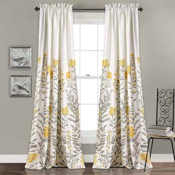 Lush Decor Aprile Light Filtering Window Curtain Set