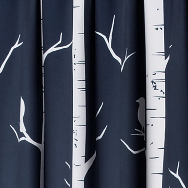 Lush Decor Bird On The Tree Light Filtering Window Curtain Set