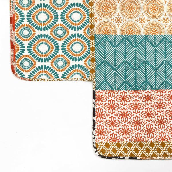 Lush Decor Bohemian Stripe Cotton Daybed Cover 6 Piece Set