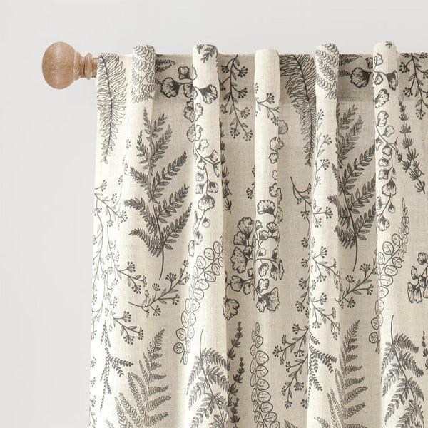 Lush Decor Botanical Dreams Window Curtain Panel Set