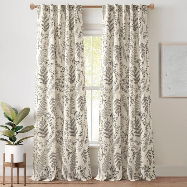 Lush Decor Botanical Dreams Window Curtain Panel Set