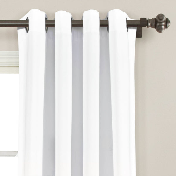 Lush Decor Clarissa Floral Light Filtering Window Curtain Panel Set