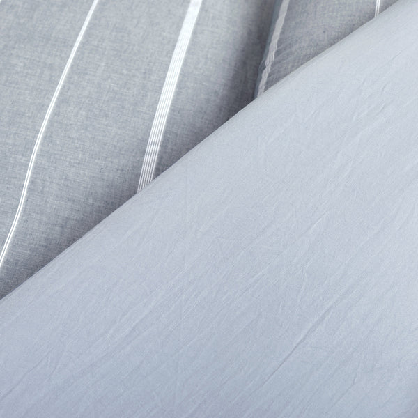 Lush Decor Classic Farmhouse Chalk Stripe 3 Piece Comforter Set