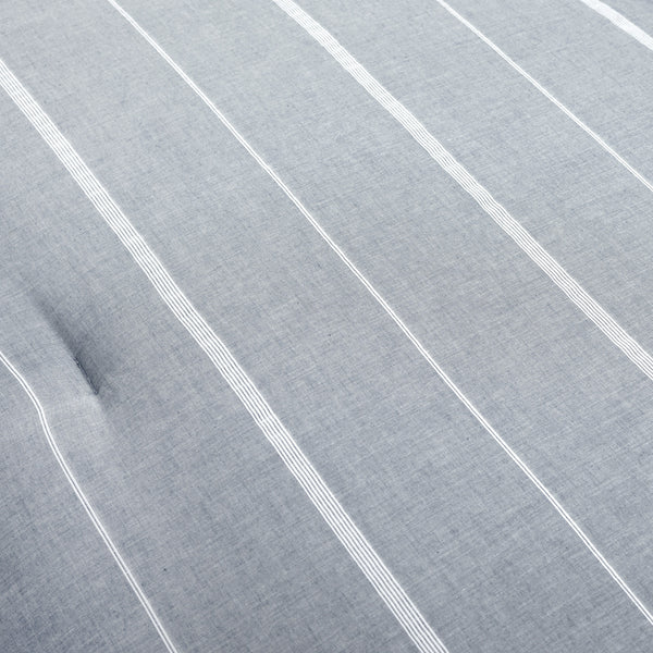 Lush Decor Classic Farmhouse Chalk Stripe 3 Piece Comforter Set