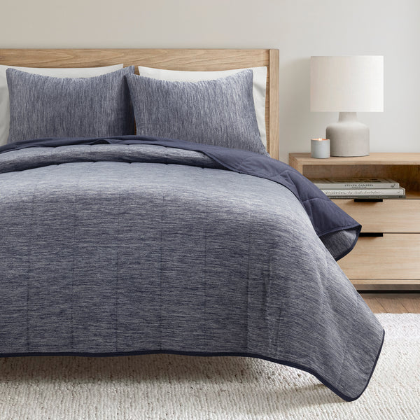 Lush Decor Cooling Reversible Quilted Blanket 3 Piece Set