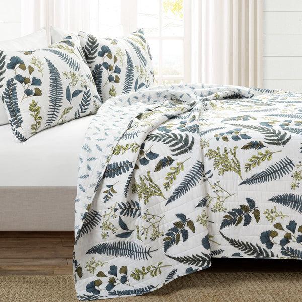 Lush Decor Devonia All Over Cotton Quilt 3 Piece Set