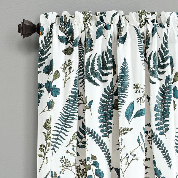 Lush Decor Devonia All Over Light Filtering Window Curtain Panel Set