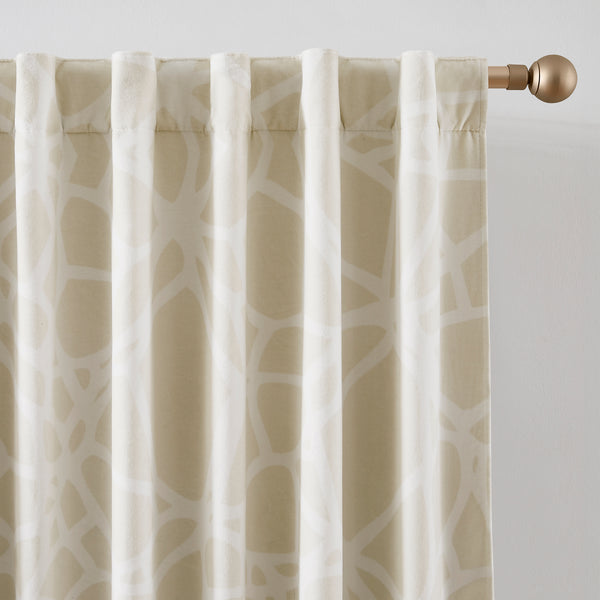 Lush Decor Ethereal Tangle Velvet Blackout Window Curtain Panels
