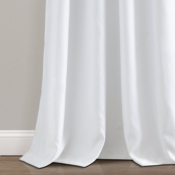 Lush Decor Farmhouse Ginkgo Leaf Light Filtering Window Curtain Panel Set
