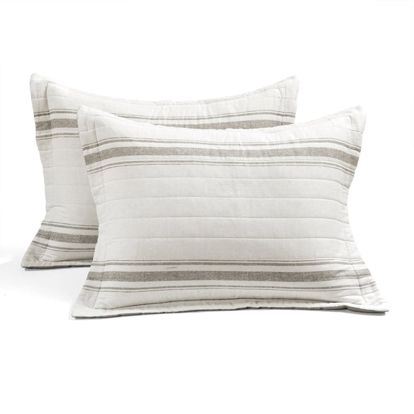 Lush Decor Farmhouse Stripe Cotton Daybed Cover 6 Piece Set