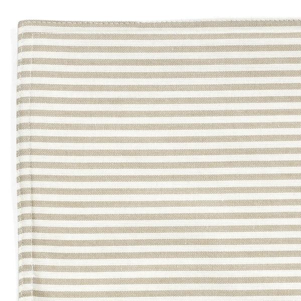 Lush Decor Farmhouse Ticking Stripe Yarn Dyed Table Runner