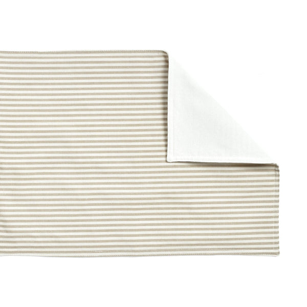 Lush Decor Farmhouse Ticking Stripe Yarn Dyed Table Runner