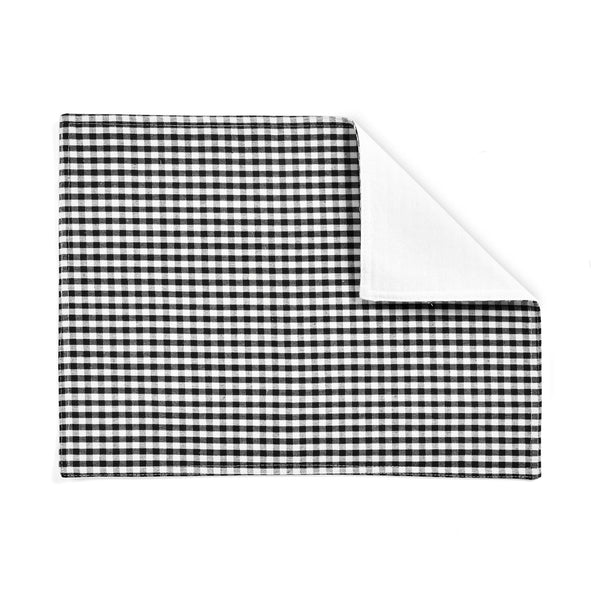 Lush Decor Gingham Check Yarn Dyed Placemat 4-Pack Set