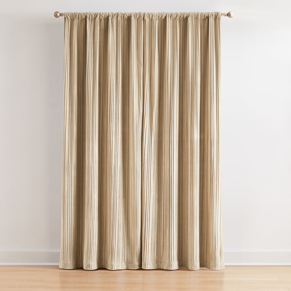Lush Decor Glam Pleated Velvet Light Filtering Window Curtain Panels