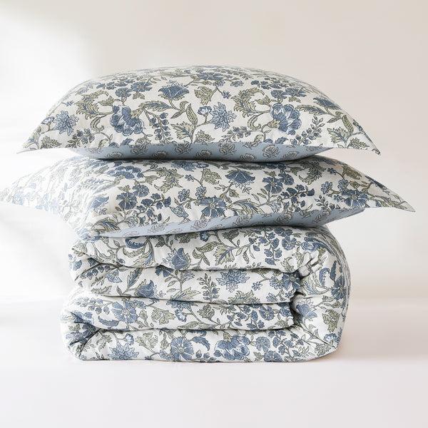 Lush Decor Lillian Block Print Reversible Comforter Set 3Pc