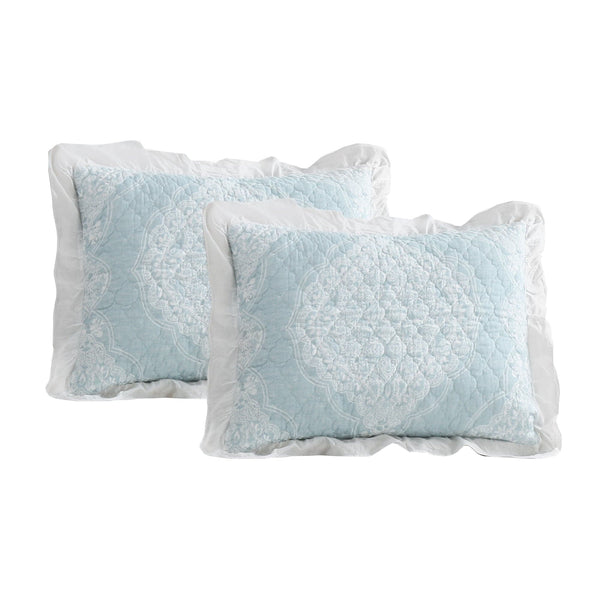 Lush Decor Lucianna Ruffle Edge Cotton Bedspread Set