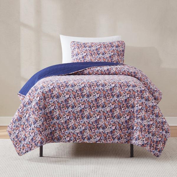 Lush Decor Alicia Camo Floral Cotton Quilt Set