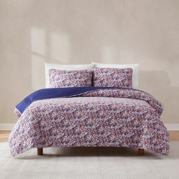 Lush Decor Alicia Camo Floral Cotton Quilt Set