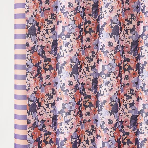 Lush Decor Alicia Camo Floral Shower Curtain