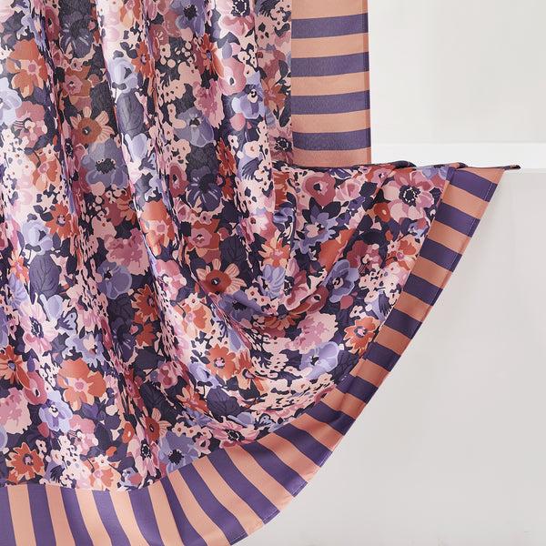 Lush Decor Alicia Camo Floral Shower Curtain