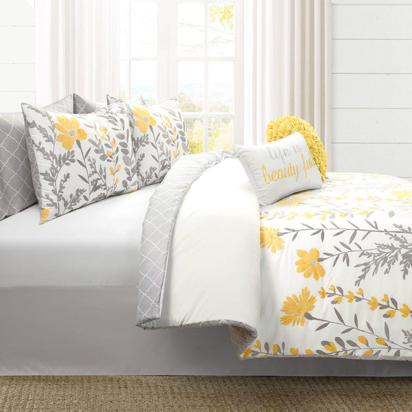 Lush Decor Aprile Reversible Comforter 8 Piece Set