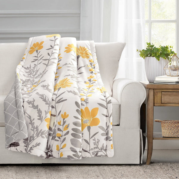 Lush Decor Aprile Reversible Throw