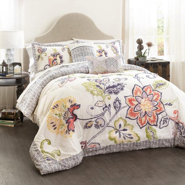 Lush Decor Aster Comforter 5 Piece Set
