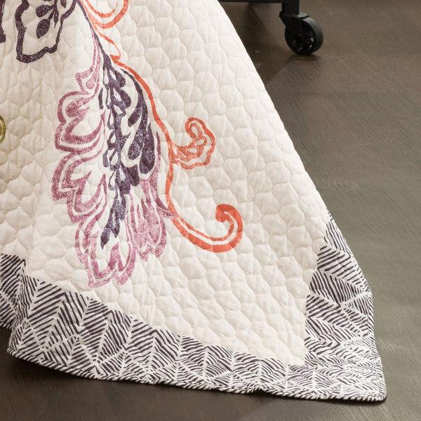 Lush Decor Aster Quilt 3 Piece Set