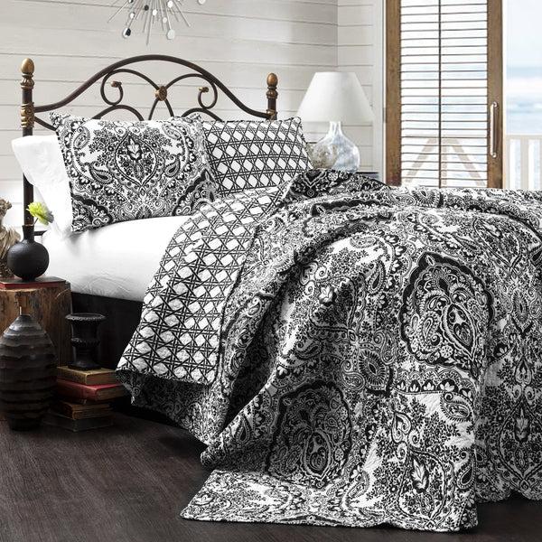 Lush Decor Aubree 3 Piece Quilt Set
