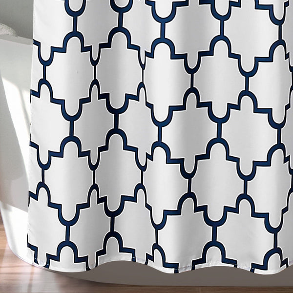 Lush Decor Bellagio Shower Curtain