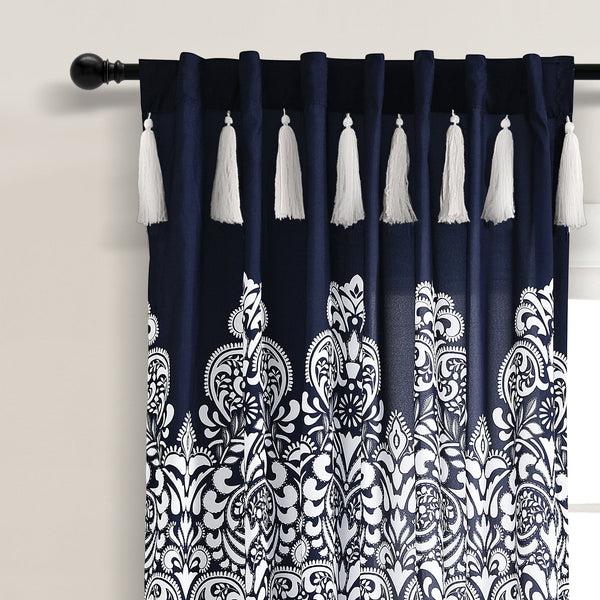 Lush Decor Boho Medallion Window Curtain Panel Set