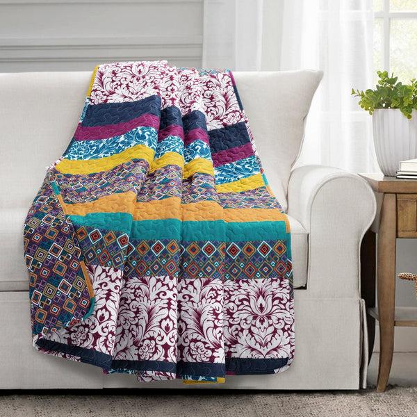 Lush Decor Boho Stripe Throw
