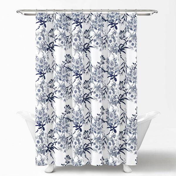 Lush Decor Botanical Garden Shower Curtain