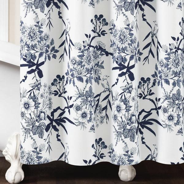 Lush Decor Botanical Garden Shower Curtain