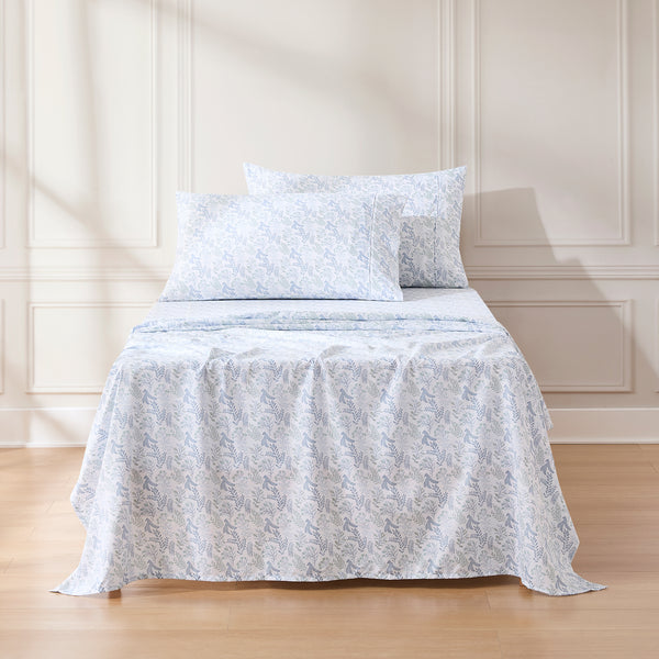 Lush Decor Botanical Leaf And Floral Sheet Set