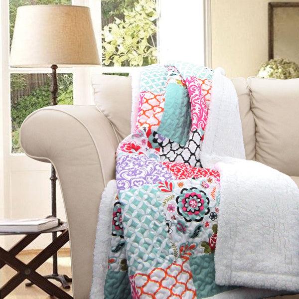 Lush Decor Brookdale Throw Sherpa