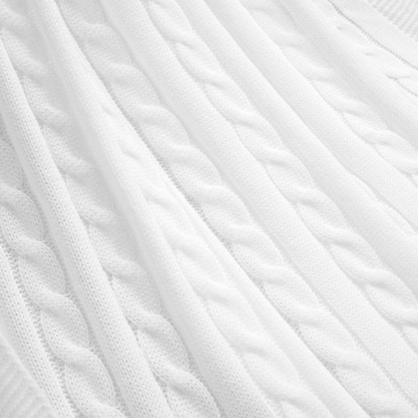 Lush Decor Cable Soft Knitted Throw