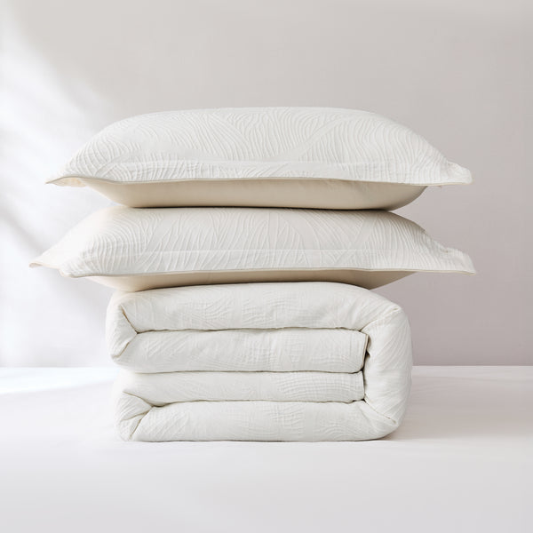Lush Decor Capstone Whisper Duvet Cover Set
