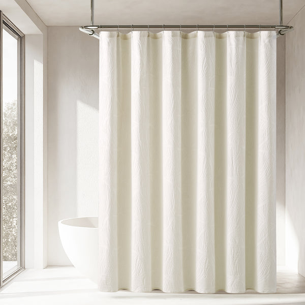 Lush Decor Capstone Whisper Shower Curtain