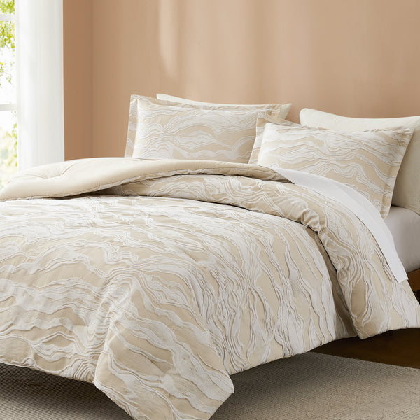 Lush Decor Cascade Wave Comforter Set