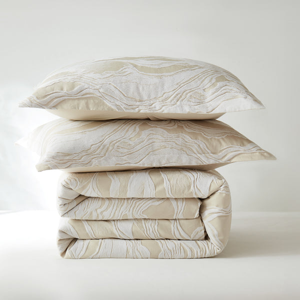 Lush Decor Cascade Wave Duvet Cover Set