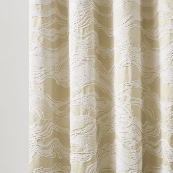 Lush Decor Cascade Wave Shower Curtain