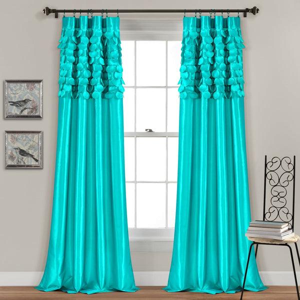 Lush Decor Circle Dream Window Curtain Set