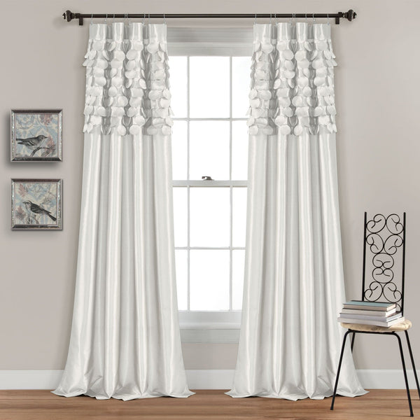 Lush Decor Circle Dream Window Curtain Set