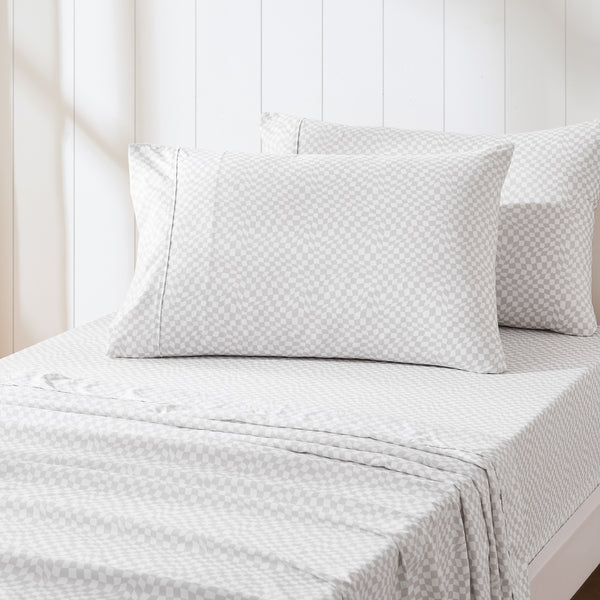 Lush Decor Circus Wavy Checks Sheet Set