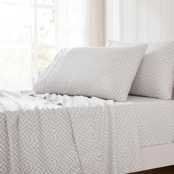 Lush Decor Circus Wavy Checks Sheet Set