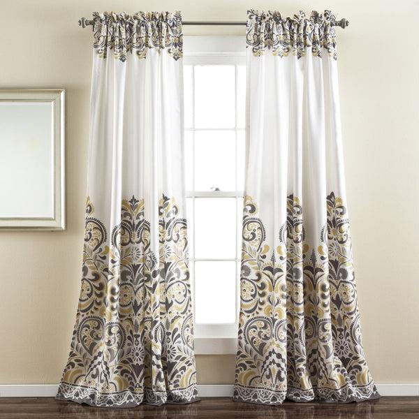 Lush Decor Clara Light Filtering Window Panel Set
