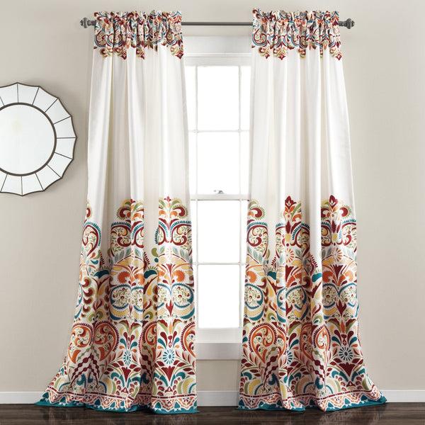Lush Decor Clara Light Filtering Window Panel Set