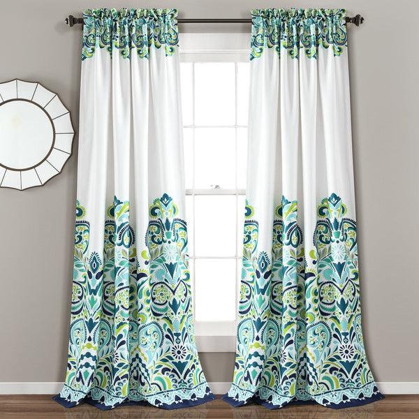 Lush Decor Clara Light Filtering Window Panel Set