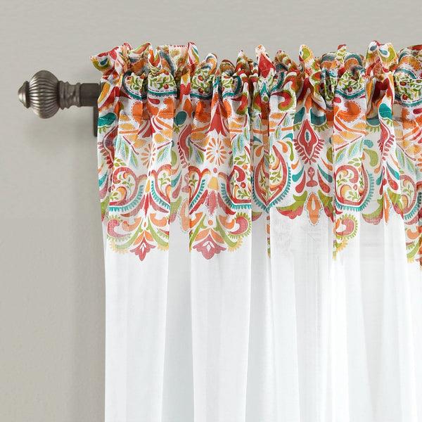 Lush Decor Clara Sheer Window Curtain Panel Set